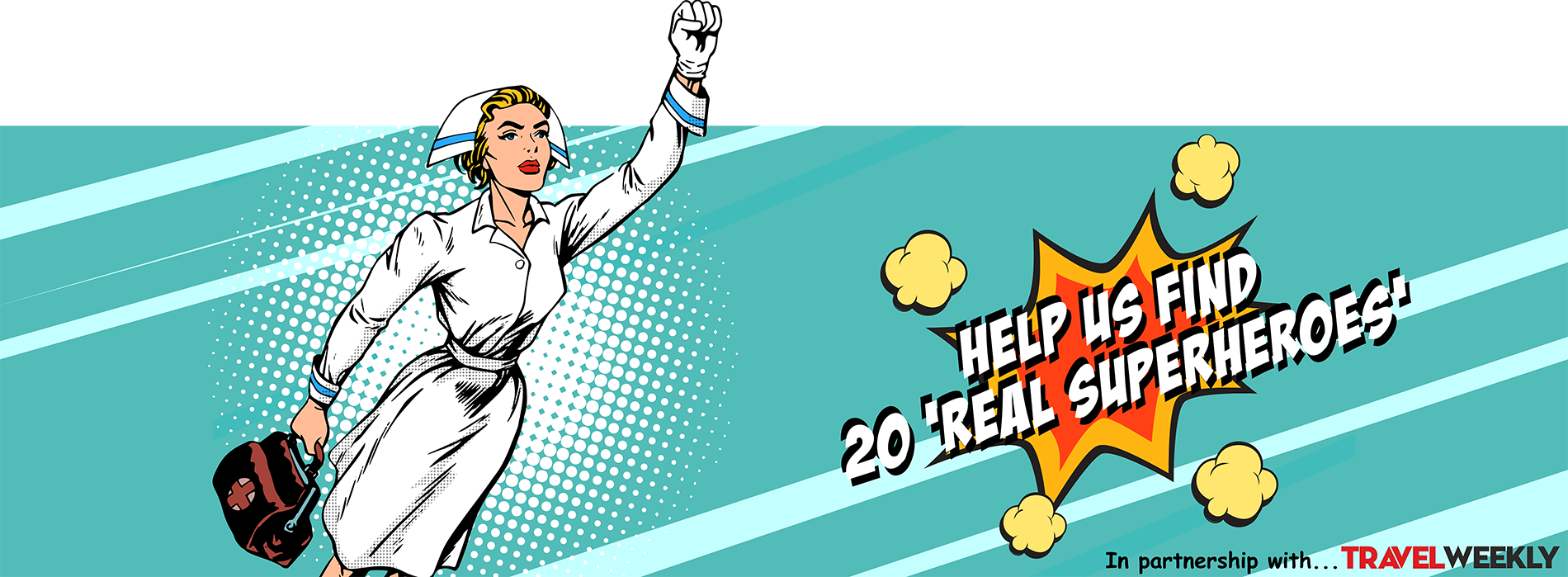 Real Superheroes in partnership with Travel Weekly